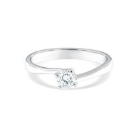 Anneau Roman Gioielli Femme in Or blanc Diamante R406A25N172M45